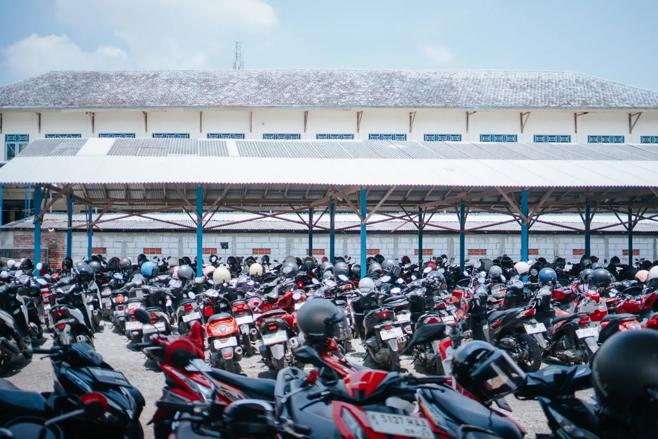 Parkiran Siswa Timur