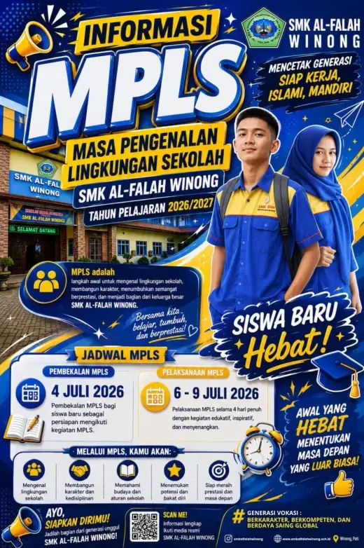Informasi Jadwal MPLS SMK Al-Falah Winong Tahun Pelajaran 2026/2027